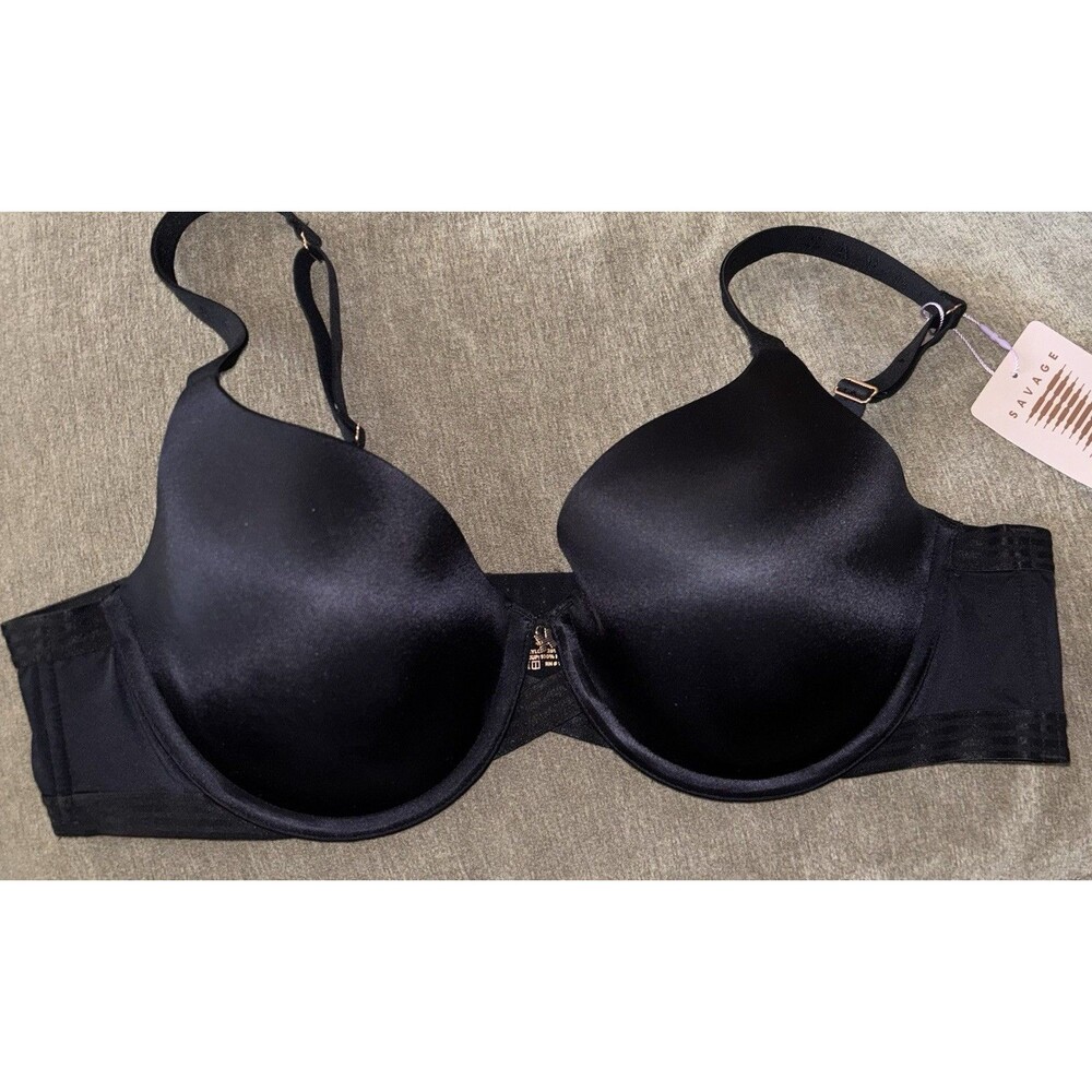 NWT Savage X Fenty Underwire Bra Size 40C Black